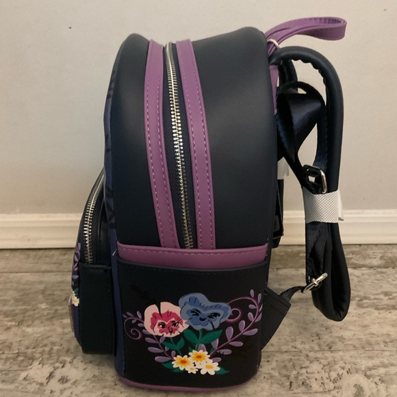 NWT Alice in Wonderland Alice and Flower mini backpack and wallet in set